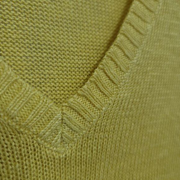 Eileen Fisher Linen Deep V Lightweight Pullover Sweater XS 519 - Picture 8 of 12